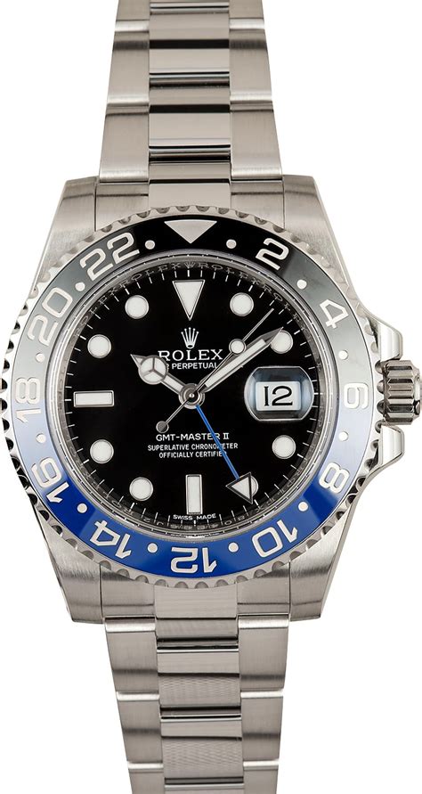 used rolex batman|rolex batman bezel.